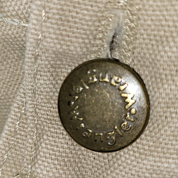 Vintage. 90s. Made in USA. Wrangler Rugged Wear. Carpenter pants. W 35-36 - Picture 4 of 16